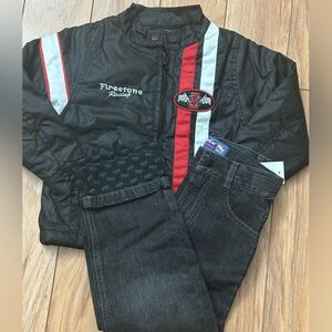 NWT. IZOD INDY RACING LEAGUE KIDS JACKET AND PANTS SET